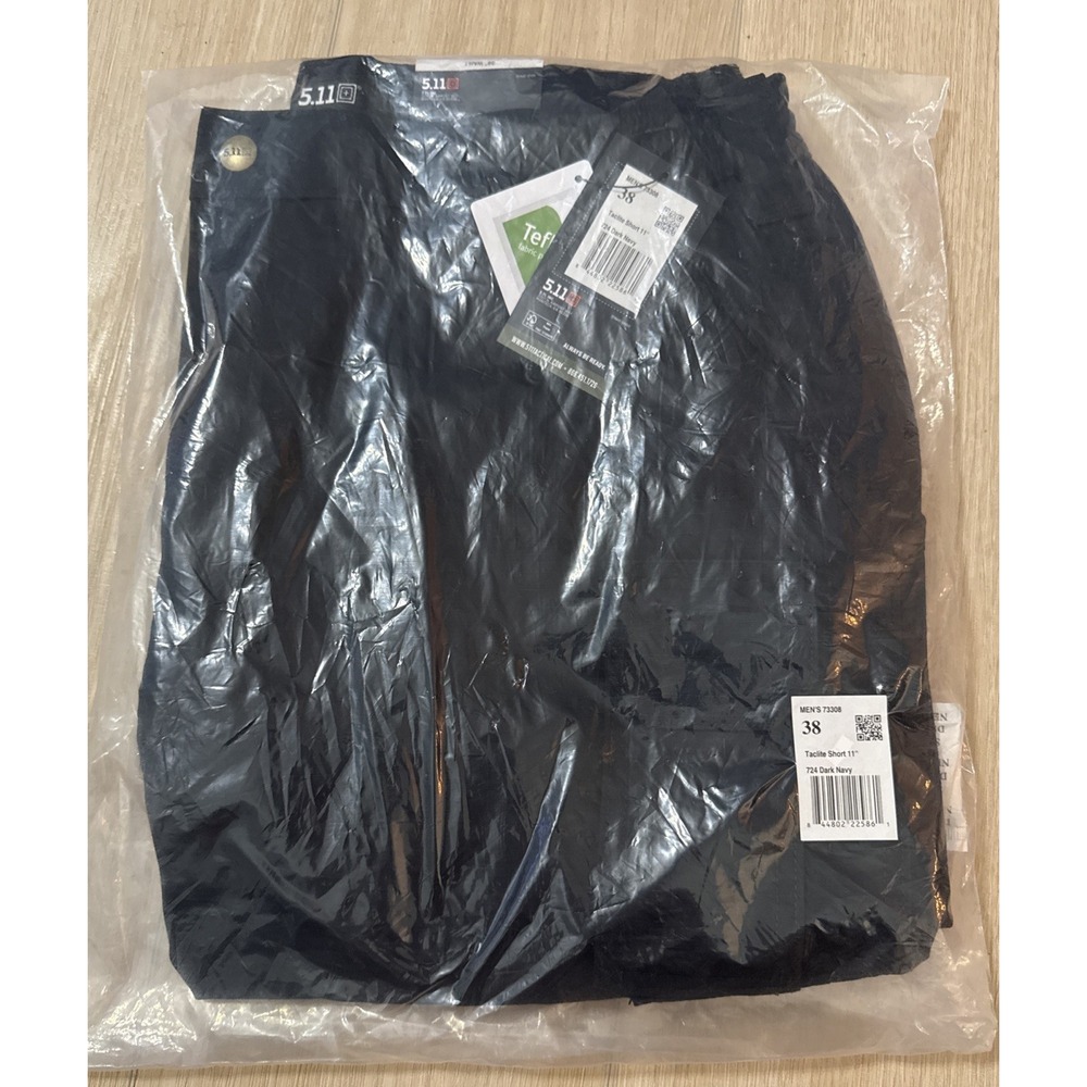 5.11 Tactical Taclite Shorts 73308 Mens Size 38 Dark Navy 11" Inseam Ripstop New